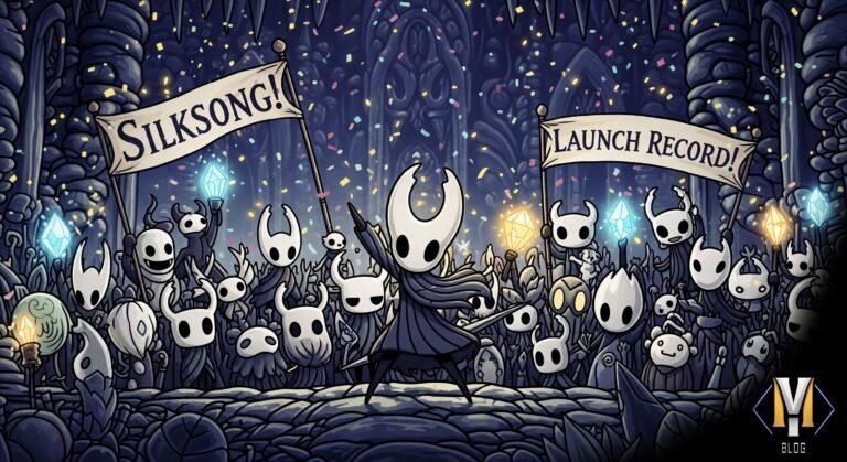Silksong explode em recordes de Steam e vendas no lançamento