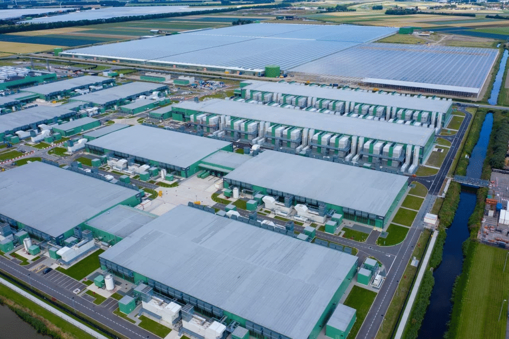 Data centers da Microsoft